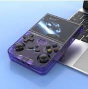 Resim Boyhom R36xx Retro El Konsolu Açık Kaynak Linux Sistemi Hump-in Wifi Oyun Purple 64g 15k Games 