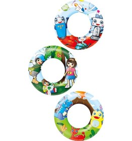 Resim Bestway Resimli Simit 61 Cm Çok Renkli 