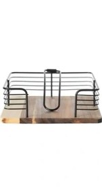 Resim Akasya Yatay Peçetelik 19 cm 