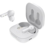 Resim Qcy-t13 Kablosuz Bluetooth Kulaklık - Beyaz, 7525 Model, Yüksek Ses Kalitesi Beyaz 