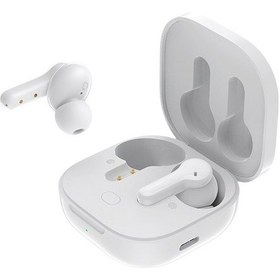 Resim Qcy-t13 Kablosuz Bluetooth Kulaklık - Beyaz, 7525 Model, Yüksek Ses Kalitesi Beyaz 