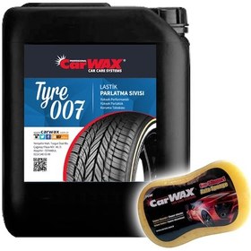 Resim Carwax Rubber Tyre 007 Lastik Parlatma 5 KG 