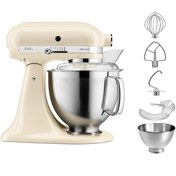 Resim Kitchenaid Artisan 4,8 L Stand Mikser 5ksm185ps Almond Cream-eac 