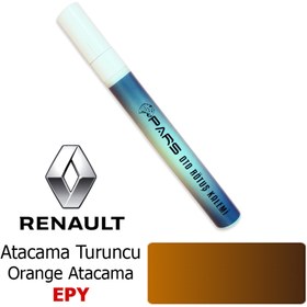 Resim Pars Renault Epy Atacama Turuncu - Orange Atacama Çizik Giderici Oto Rötuş Boya Kalemi 