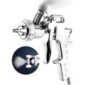 Resim Bhd Profesyonel Üstten Depo 1.4Mm 600Cc Boya Tabancası 