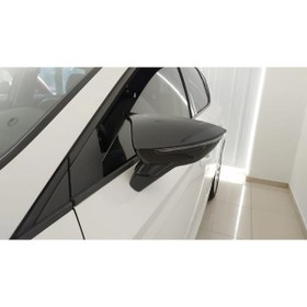 Resim Seat Leon Mk3 (2017-2020) Batman Yarasa Ayna Kapağı (Piano Black) 