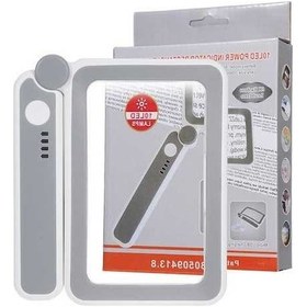 Resim Trendooze Taşınabilir 4x Büyütme Oranlı Kitap/gazete Büyüteci, Led Aydınlatmalı, Usb Şarjlı, 3 Parlaklık Seviyesi Çok Renkli 