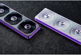 Resim JONSBO ZA-360BR (Ters) PC Kasa Fanı, Hepsi (3) Bir Arada, 3x120mm 3Pin ARGB Fanlı Tek Çerçeve Ünitesi, PWM, 4 Taraflı Sonsuzluk Ayna Fanlı Ters Bıçak Sessiz Fanlar, Alüminyum İsim Plakası, 28 mm Kalın 
