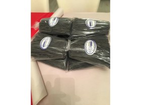 Resim Pvc Kaplı Kablo Bağlama Teli (Siyah) 15 Cm'lik / 500 Gram 