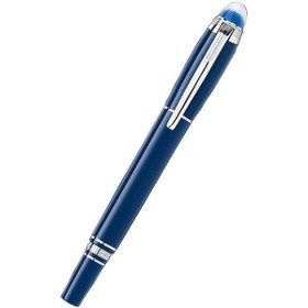 Resim Montblanc Starwalker Blue Planet Değerli Reçine Dolma Kalem M 1 Standart 