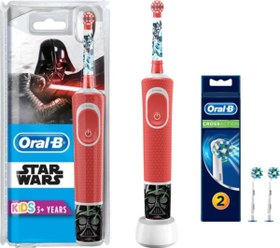 Resim Oral-B Çocuklar Için Şarj Edilebilir Diş Fırçası D 100 Star Wars Özel Seri + 2 Yedek Başlık 