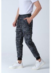 Resim Alexandergardı Kamuflaj Desenli Cepli Eşofman Altı E21-72100 001 