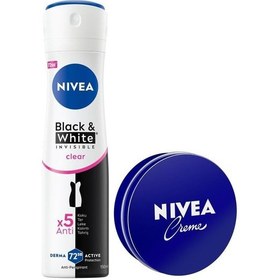 Resim Creme Nemlendirici 30ml Ve Kadın Sprey Deodorant & Invisible Clear 150ml, Anti-perspirant 