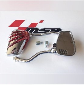 Resim Ayna Dekoratif Kırmızı/beyaz 10mm Ayna 030 