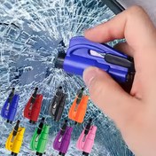 Resim 2-in-1 Acil Araba Kaçış Aracı: Güvenlik Kemeri Kesici ve Metal Güvenlik Çekiç - Acil Durumlarda Hayatınızı Kurtarın! 