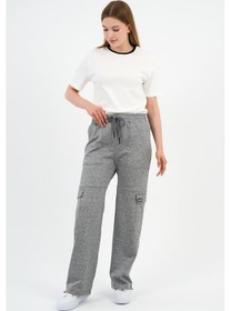 Resim Alexandergardi Kargo Cepli Paçası Ayarlanabilir Eşofman Altı Unx-14600 Lacivert - Beyaz 