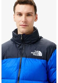Resim The North Face M 1996 Retro Nuptse Jacket Erkek Ceket Nf0a3c8dcz61 Mavi Siyah 