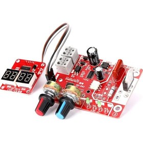 Resim Jms Punta Kaynak Makinesi Dıy Kontrol Paneli Dijital Ekranlı Seçenekler 100a 