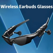 Resim Kablosuz Eller Serbest Kulaklık ile Akıllı Gözlük - Kablosuz, USB-C Şarj, Tüm Telefonlarla Uyumlu, Dahili Mikrofon/Dinleyici, Sürüş, Seyahat, Oyun, Aramalar, Müzik, Navigasyon için Hafif Gözlük - Akıllı Telefonlar/Tabletlerle Uyumlu - Erkekler ve Kadınlar için İdeal Hediye, Eller Serbest Ses, Şık Tasarım, Dayanıklı Yapı, Çok Fonksiyonlu Cihaz, Teknoloji Tutkunları, Vr Kulaklık Tam Set Oyun, Sanal Gerçeklik 