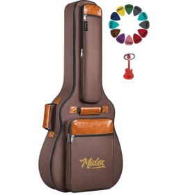 Resim Midex Cs-95brw Özel Tasarım Premium Softcase Klasik Gitar Çantası Gigbag Kılıf 101 Cm 