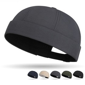 Resim 1/2 adet Hızlı Kuruyan Nefes Alabilen Balıkçılık Şapkası - Siyah, İnce Kenarlı, Minimalist Şapka Erkekler ve Kadınlar İçin | Karpuz Desen Tasarımı | Nefes Alabilen Kumaş, Açık Hava Başlığı | Minimalist Başlık | Nefes Alabilen Kumaş Şapka 