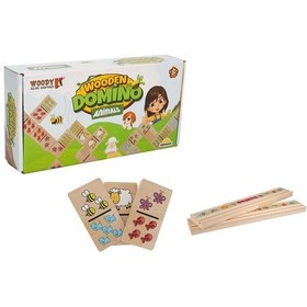 Resim Tahta Oyun Domino Animals 