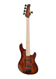 Resim Cort Gb-fusıon5abb Bas Gitar 5 Telli Aktif - Amber Blue Burst 