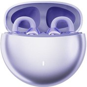 Resim Bluetooth Kulaklık Kablosuz Spor Kulaklık Hava İletimli Klipsli 3197 Mor 