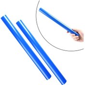 Resim Lasonstiges Wrap Izgara Trim Izgara Şeritleri V Brace 2 Adet. Abs Açık Mavi Araba Bmw E60 Ön Plastik Kickstand Rahat Pratik 