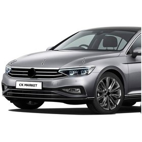 Resim Volkswagen Passat B8 Krom Far Üst Çıtası 3 Parça 