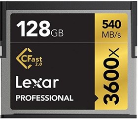 Resim LEXAR 128GB CFAST 3600X HAFIZA KARTI 