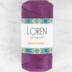 Resim Loren Macrame Mor El Örgü İpi - RM 0160 - 34347 