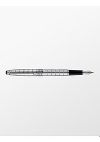 Resim Montblanc Meisterstück Solitaire Platinum Plated Facet Classique 