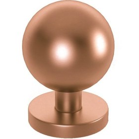 Resim Condi Ty001 Pvd Mat Bronz Sabit Kapı Tokmağı 60 Mm 