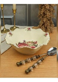 Resim Roykıng Rose 21 Cm Salata Kasesi Krem - Bej 