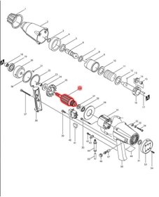 Resim Nesta Makita 6906 Endüvi Rotor Kollektör Ürün Kodu 512883-1 