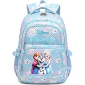 Resim Willowhaven Pembe Disney Frozen Elsa Anna Sırt Çantası Büyük Kapasiteli Okul Çantası Pembe 