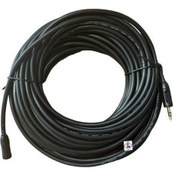 Resim 15 Metre Stereo Uzatma Kablosu 15 Metre Aux Uzatma Kablosu 