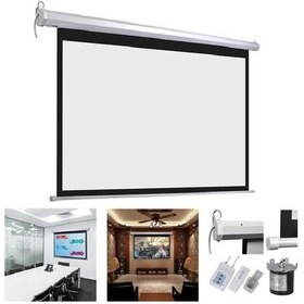Resim Peak M200 400x300 CM Motorlu Kumandalı Projeksiyon Perdesi 
