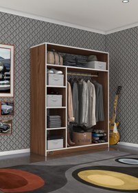 Resim Kenzlife Giysi Dolabı Necmettin 150*120*40 Cvz Gardırop 
