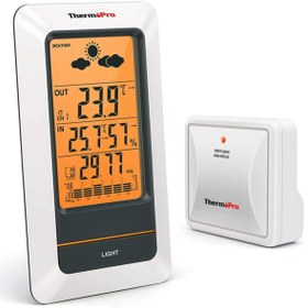 Resim ThermoPro Tp67a Wifi Iç Ve Dış Mekan Dijital Isı,nem,basınç Ölçen Hava Tahmin Istasyonu 