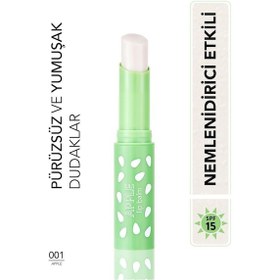Resim Flormar Lip Balm Meyve Kokulu Dudak Nemlendiricisi 001 Apple 