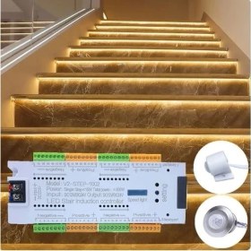 Resim Noas Led Akıllı Merdiven Aydınlatma Adım Takip Sensörlü 