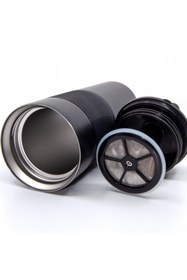 Resim MİSSCAFE French Press Çelik Termos 