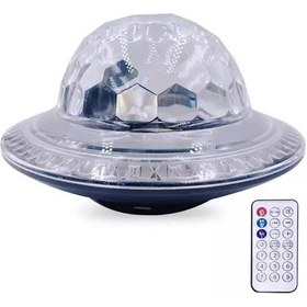 Resim Şarjlı Işıklı Sy-618 Disko Topu Mp3 Usb Çalar Bluetooth Hoparlör 