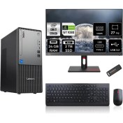 Resim Lenovo Thinkcentre Neo 50T Gen 5 Intel Core I7 13700 24GB 2tb SSD GT1030/4GB 27" Fhd Monitör Fdos Masaüstü Bilgisayar & Per4 USB Bellek 12UB000LTRMNT1314 