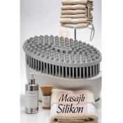 Resim Bx Masajlı Silikon Banyo Fırçası Nuage Design 