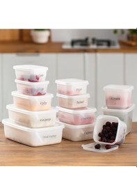 Resim Porsima 1126 12'li No Frost -25 C Derin Dondurucu Saklama Kabı 