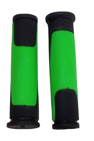 Resim KNT 2 Renkli Bisiklet Elciği Pvc Silikon Yeşil Siyah Renk 125 Mm Uzunluk 