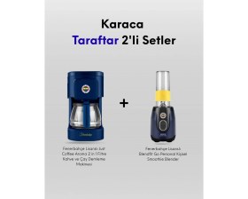 Resim Karaca Fenerbahçe Taraftar Seti - Filtre Kahve Makinesi - Smoohtie Blender 